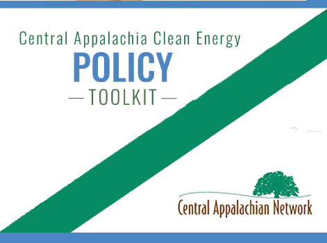 CAN: Central Appalachia clean energy policy toolkit cover